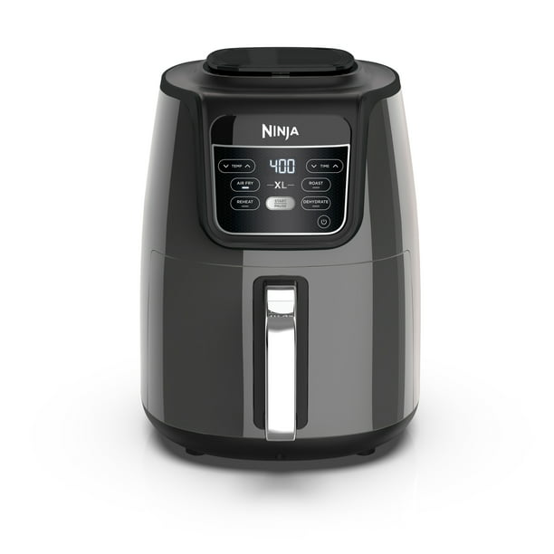 Ninja Air Fryer XL 5.5 Quart, Black, Silver, AF150WM